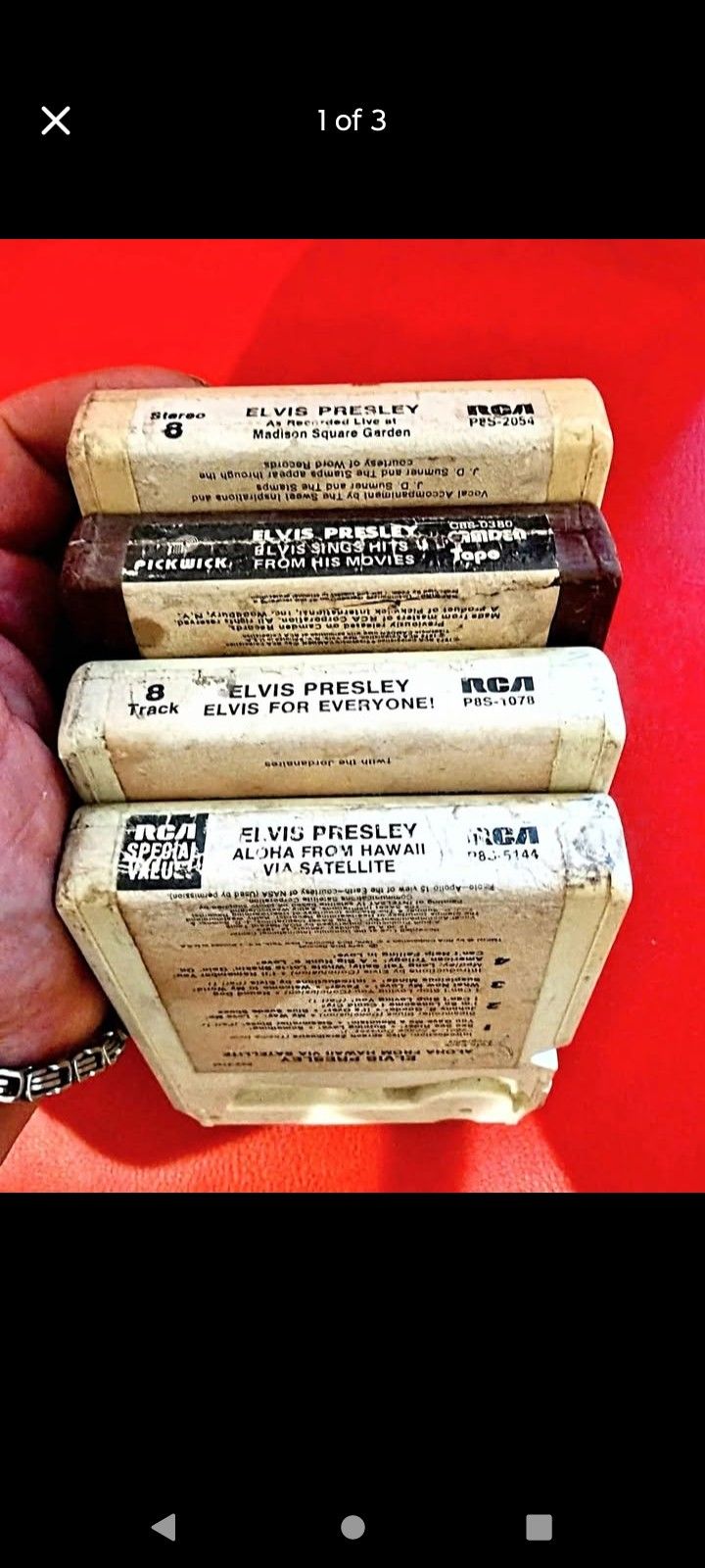 4 Elvis 8 Tracks