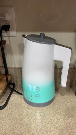 Fashome Electric Kettle White Teal