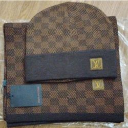 Louis Vuitton Scarf And Beanie Sets -  Real Cashmere 