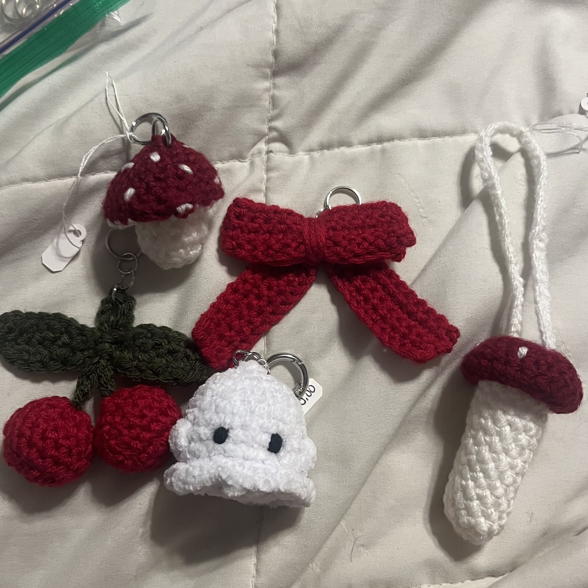 Crochet Keychains/ Bag charms
