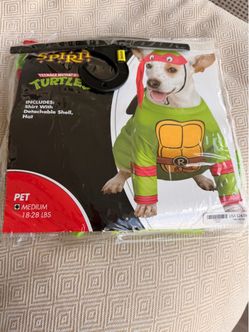 Teenage mutant ninja turtle pet Halloween costume