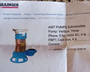 Submersible pump