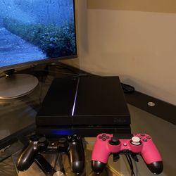 Gaming Set Up Playstation 4 