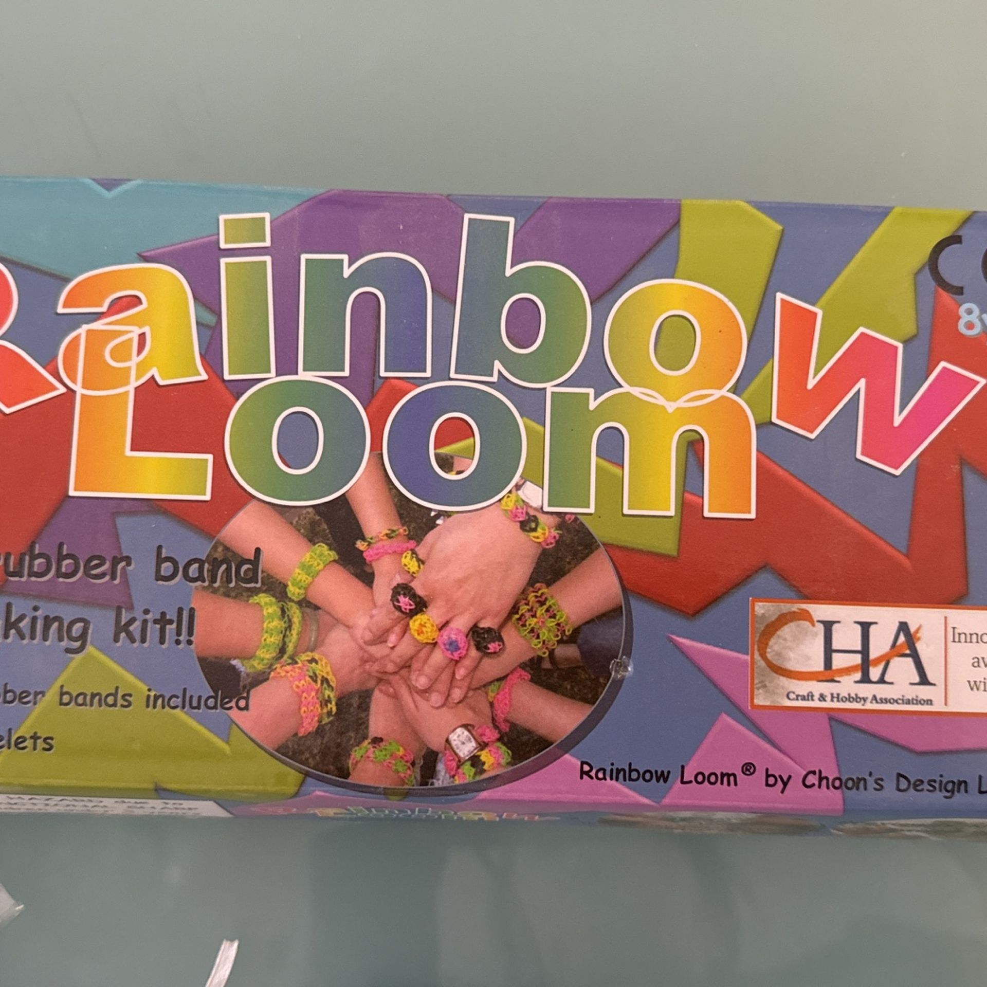 Rainbow Loom Rubberbands With Organza Storage Bags And 2 Crochet Hooks