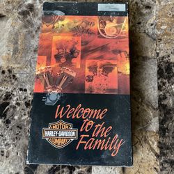 Vintage Harley Davidson VHS Tape