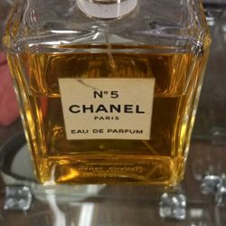 Chanel Number 5 bottle size of 6.8 Oz