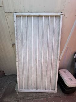 Wrought iron gate