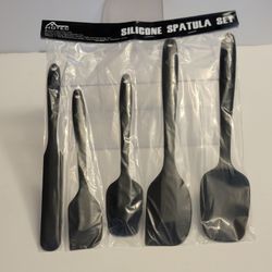 5 Piece Silicone Spatula Set