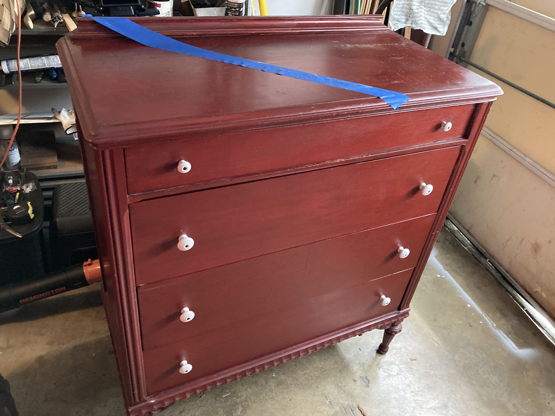 strapless open back dress Chest / Dresser, Red and Gold Florentine 3 Drawer, Vintage / Antique, – Old  Europe Antique Home Furnishings main image 1
