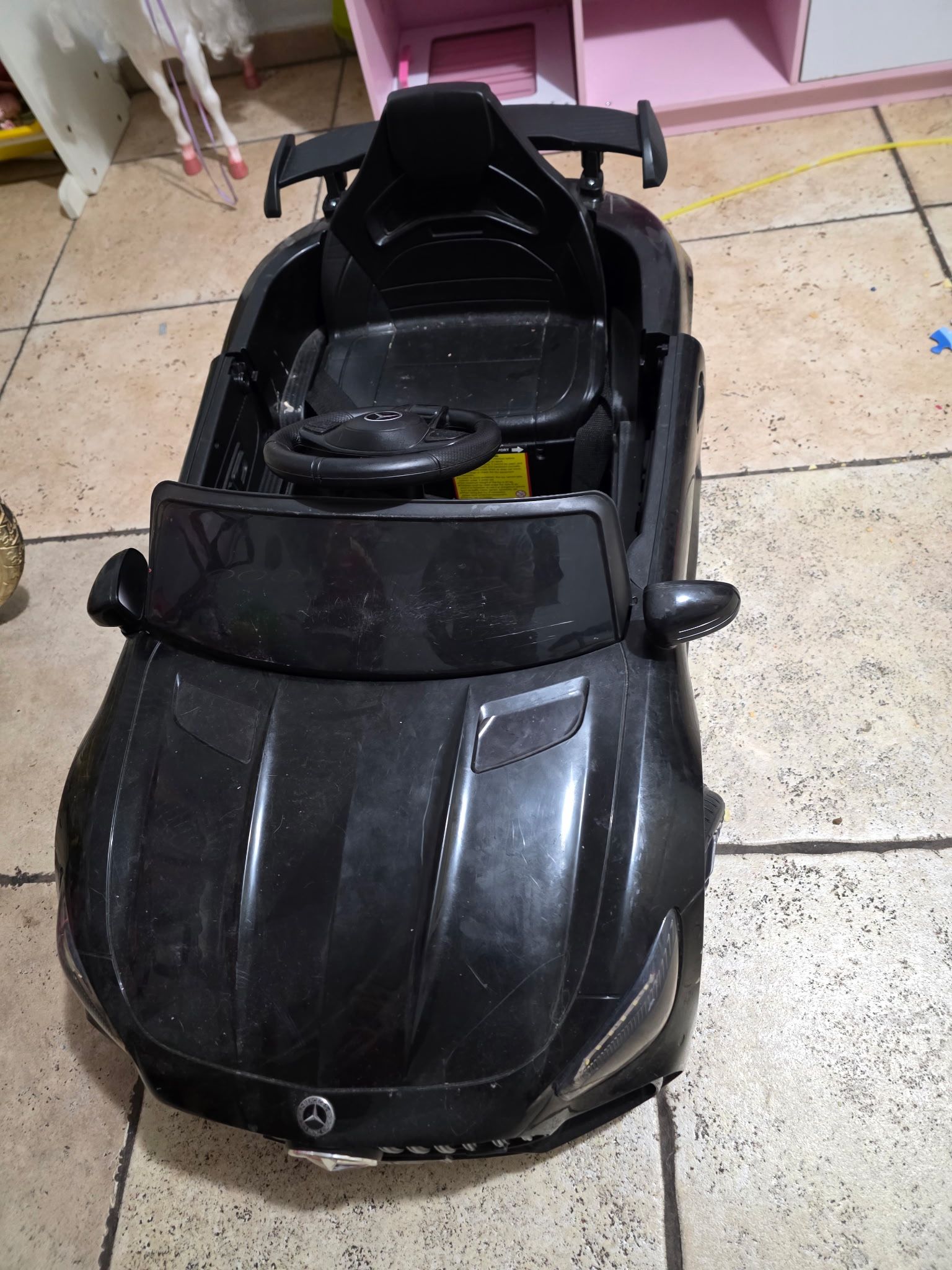 Toddler Kids Control Remote Car Or Self Drive 