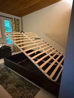 Queen Sized Storage Bed Frame