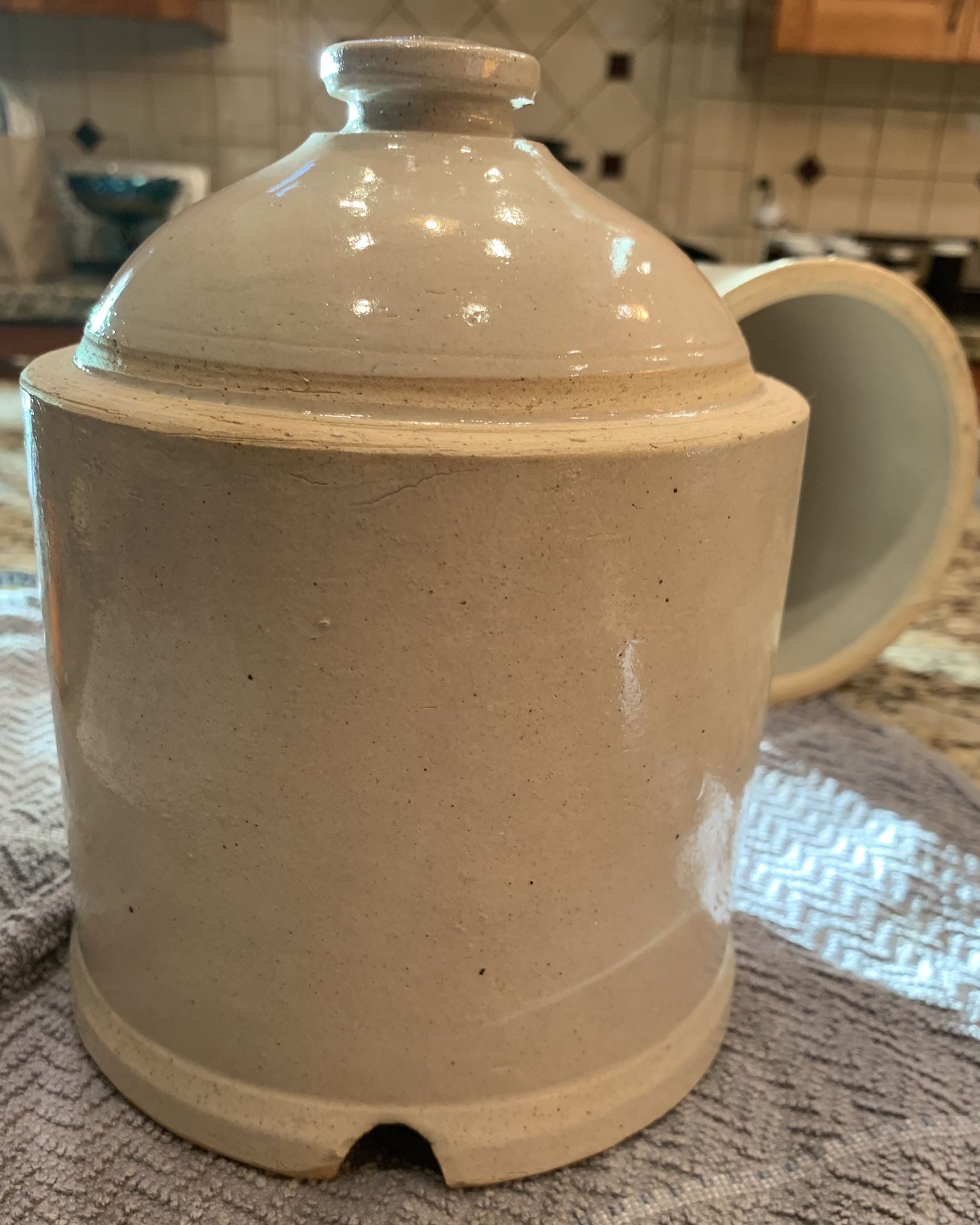 Stoneware Poultry Fountain