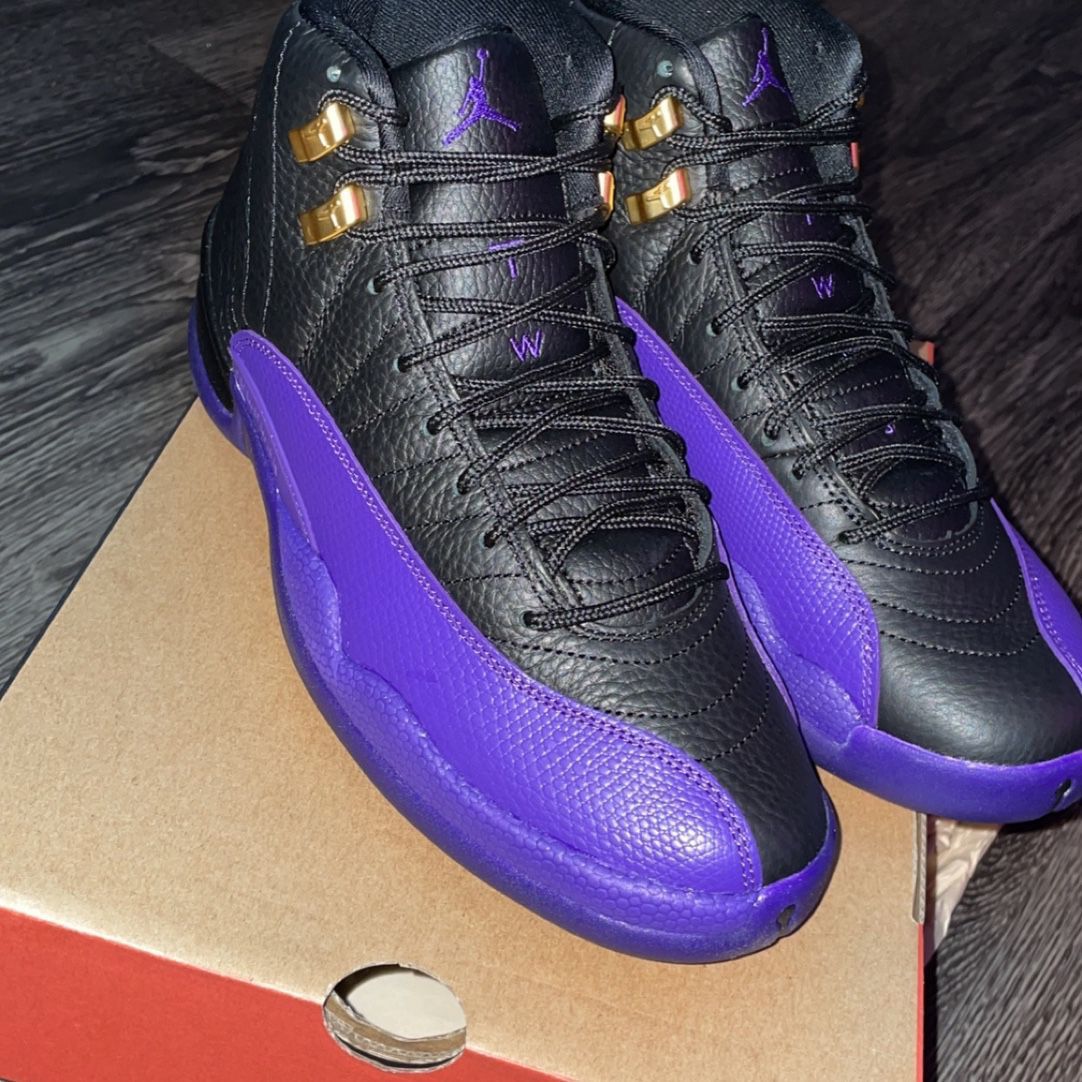 Jordan’s Black & Purple 12s