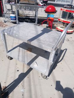 Heavy Duty Aluminum utility cart