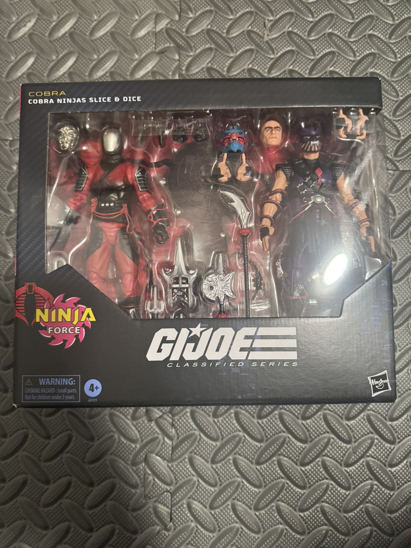 GI Joe Classified Ninja Force Slice And Dice Cobra Ninjas