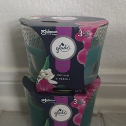 Glade 3 Wick Candles