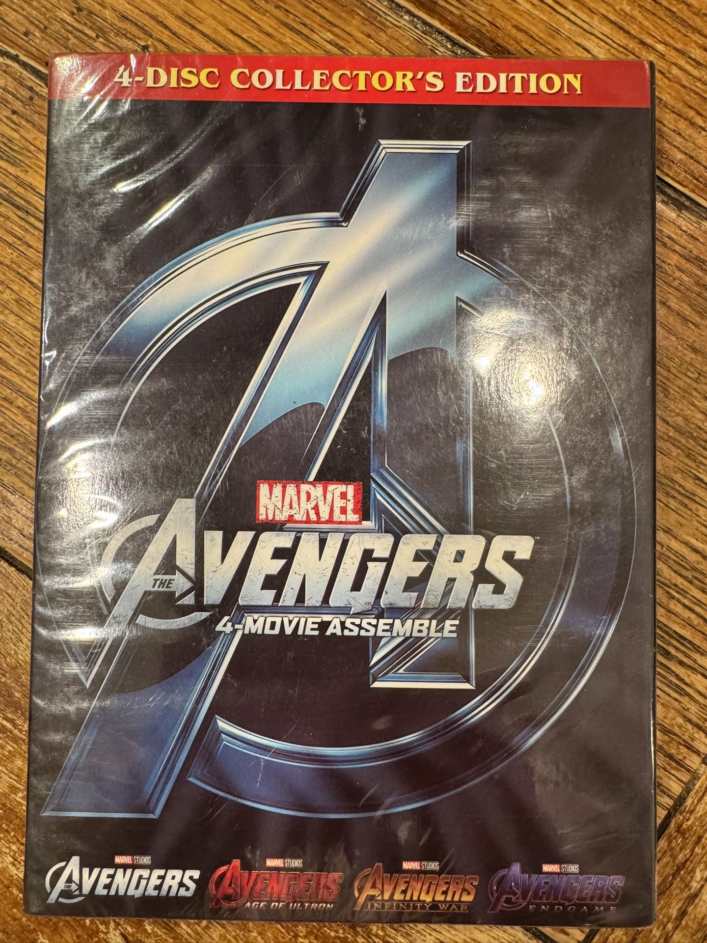 Marvel Avengers Four Movie Assemble DVDs - Collectors Edition