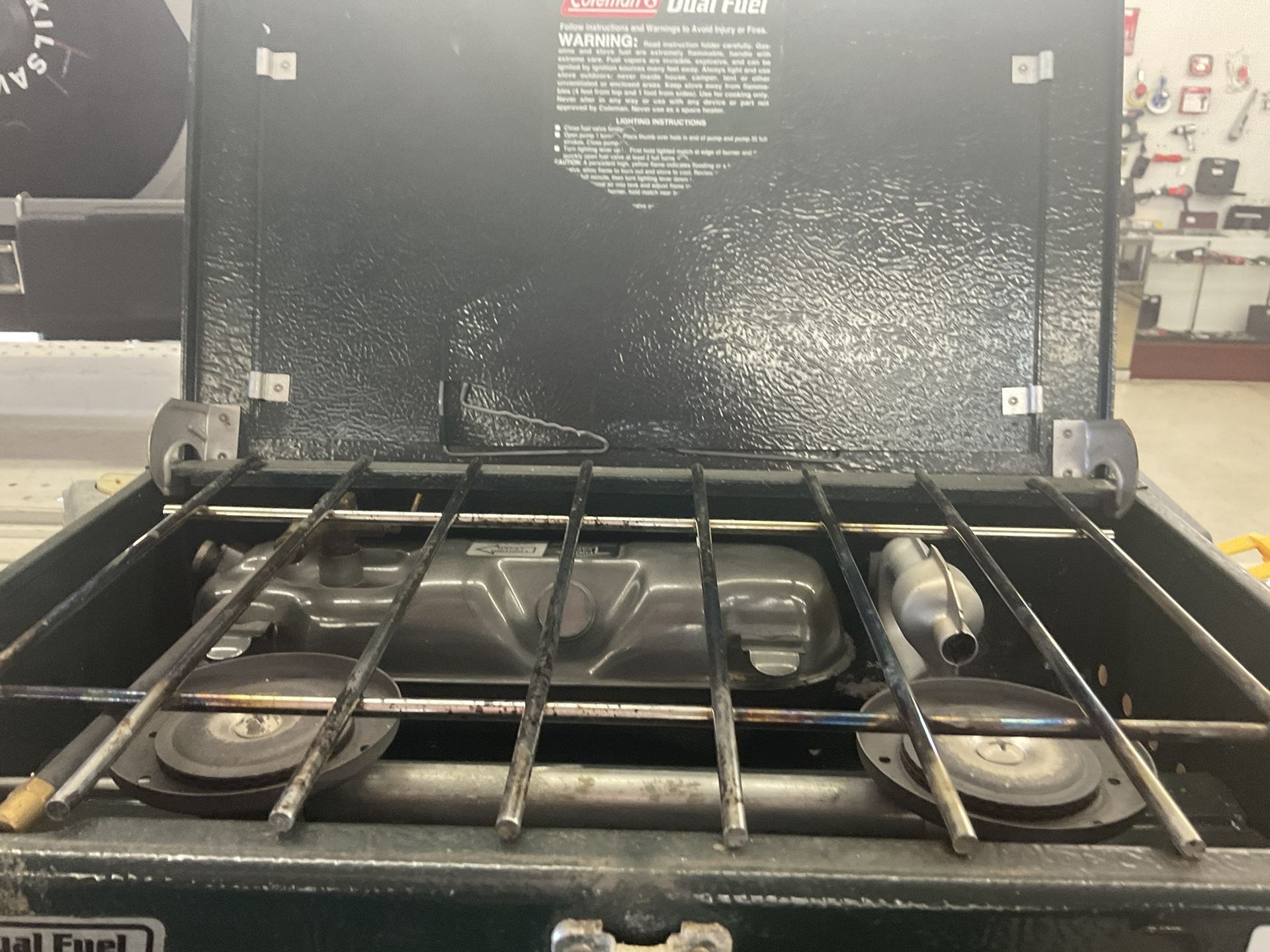 Coleman Dual Fuel Stove Coleman Guide Series 424 Stove Coleman 424