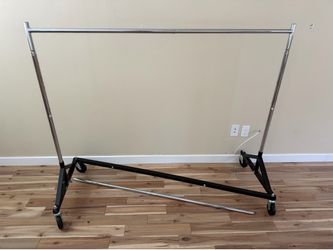 New Z Rack - Commercial Garment Rack - 2 Rods