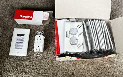 Electric Cover Plates And Outlet New