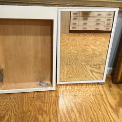 Wooden Bathroom Medicine Cabinet 