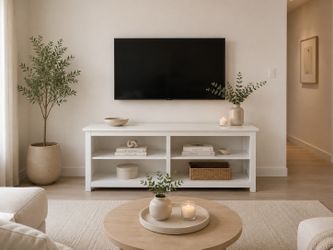 White Tv Stand