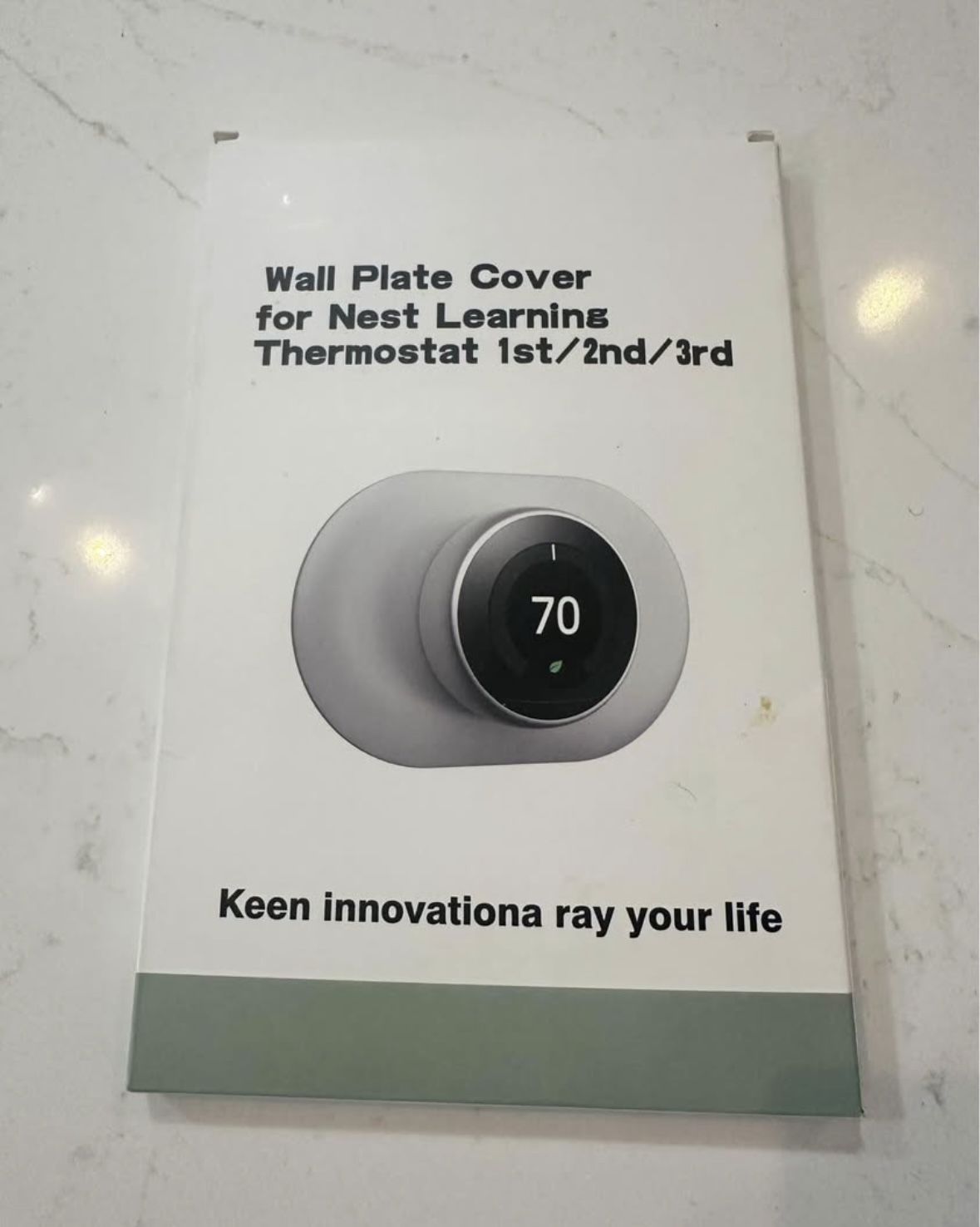 Wall Plate Cover Only For Google Nest Thermostat