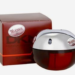 DKNY Red Delicious by Donna Karen Eau de Toilette Spray Men 3.4 FL/100 ML Rare Discontinued 
