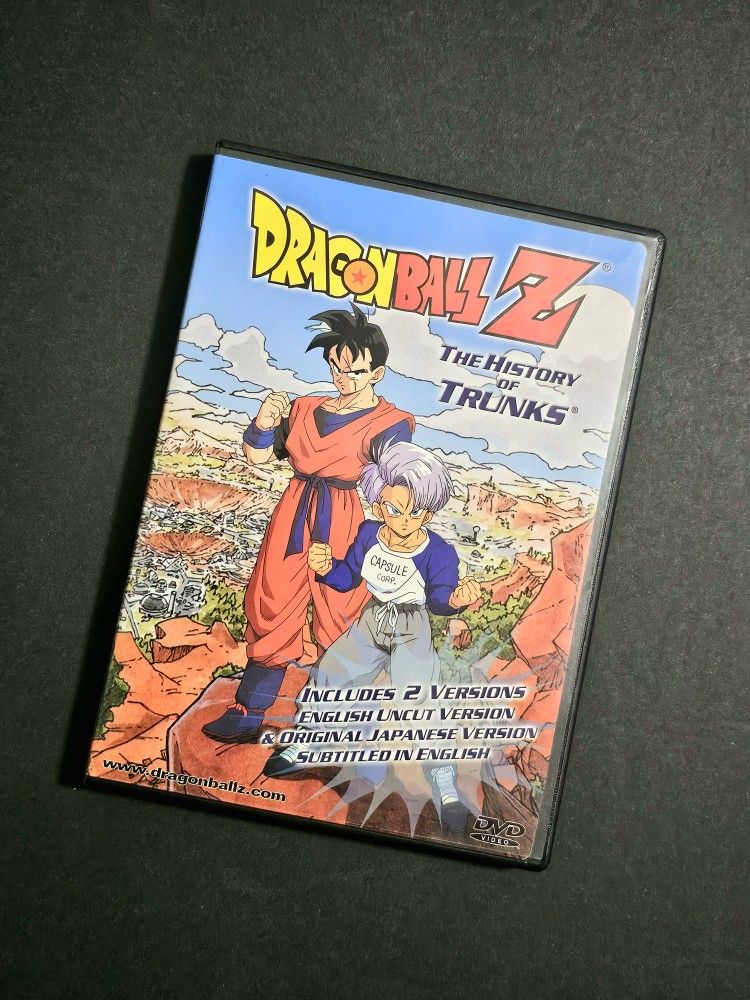 Dragon Ball Z The History of Trunks (DVD, 2000, Uncut) Rare