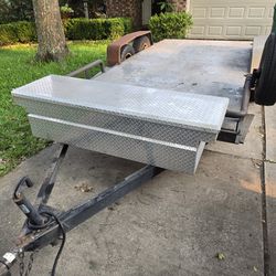 18' Custom Made Aluminum Deck Car Hauler