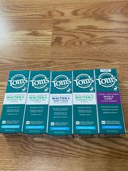 5 Tom’s of Maine Toothpastes
