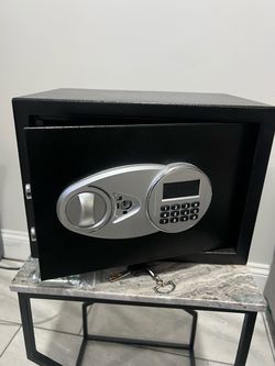 Black Steel Digital Security Safe