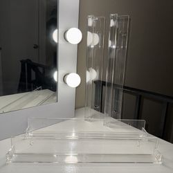 Clear Floating Shelves For Mini items 