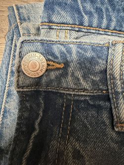 H&M Regular Straight Fit - Light Blue Denim Jeans 33/32