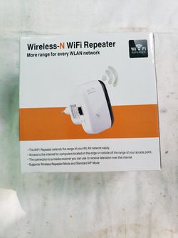 Wireless N wifi Repeater NEW