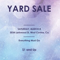 Yard Sale 