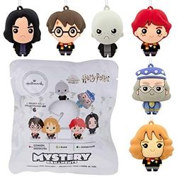 *** 2019 HALLMARK SERIES 1 HARRY POTTER MYSTERY MINI CHRISTMAS ORNAMENTS COMPLETE SET OF 6 ***