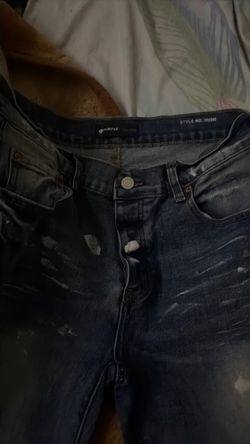 Purple jeans no tags