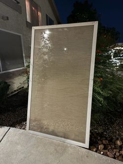 Solar screen door