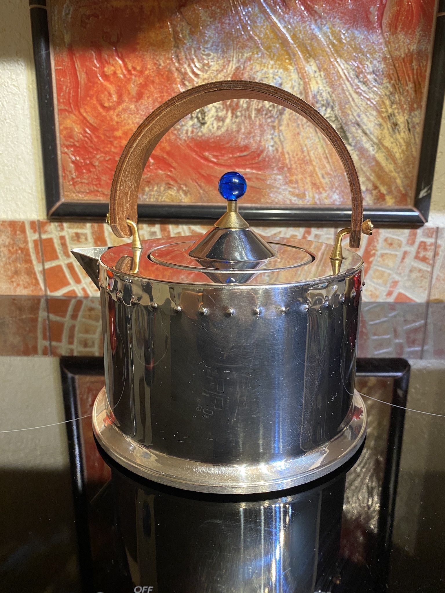 Tea Kettle Pot.  C. Jorgensen Ottoni Design 