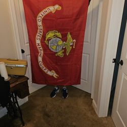 UNITED STATES MARINE CORP FLAG