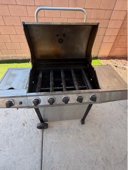 5 burner grill