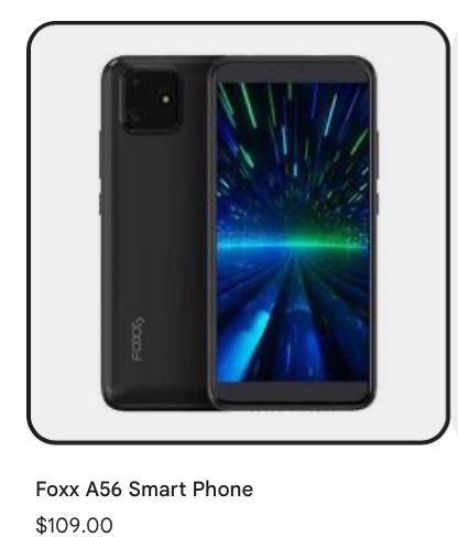 Foxx A56 Smartphone New 