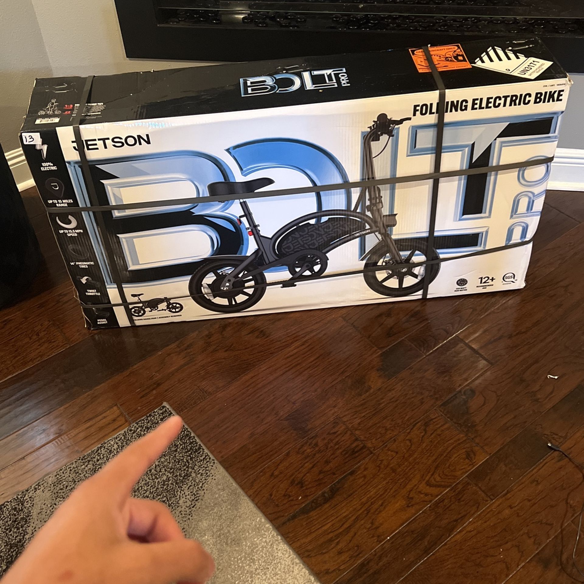 Jetson Bolt Pro Electric Folding Bike 