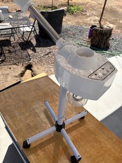Professional Facial Steamer on Rolling Stand