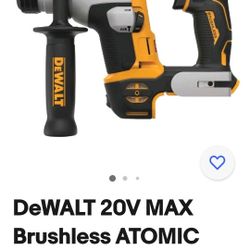 Dewalt 20v Max Brushless Atomic  Hammer Drill 