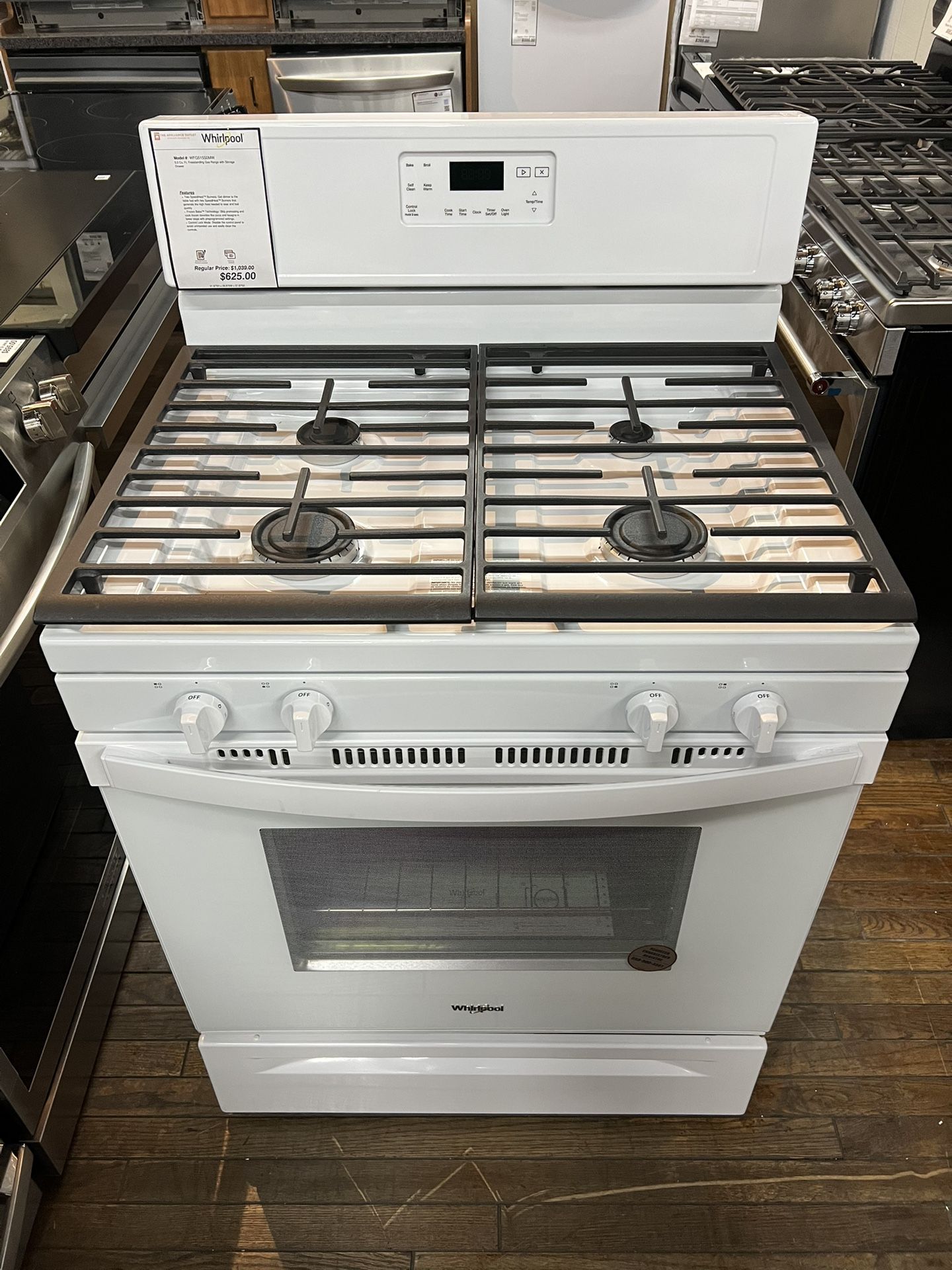 Whirlpool 4-burner GAS Range While Supplies Lasts - 🔥HOT ITEM🔥