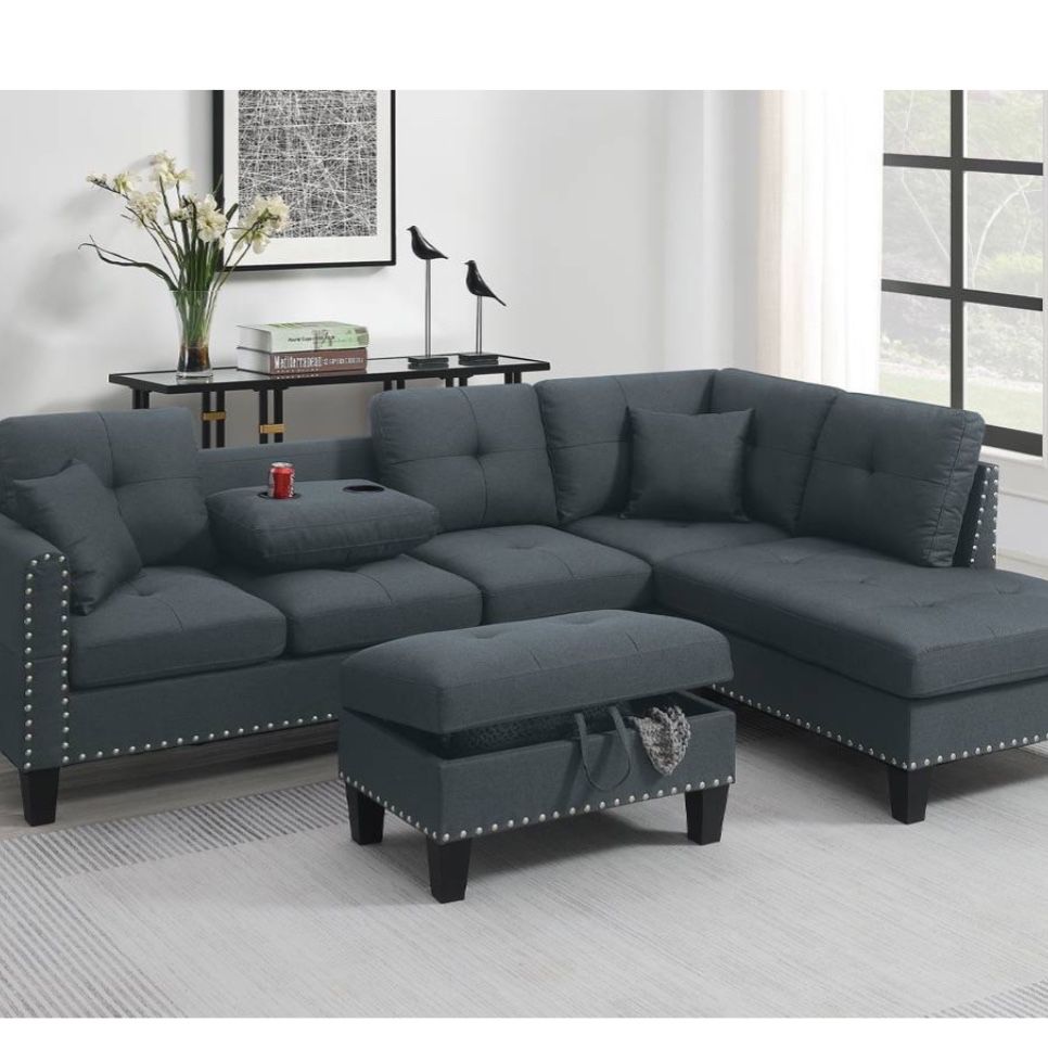 Sectional 3pc Set Brand New In Box 