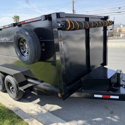 2026 Dump Trailer 12ft Long 4ft Tall 