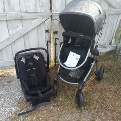 Baby Stroller And Car Seat 